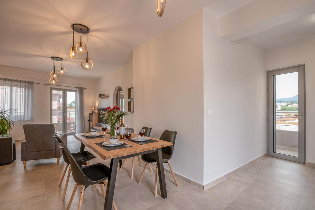 Apartamento Romanza Kavros Paralia Kourna Exterior foto