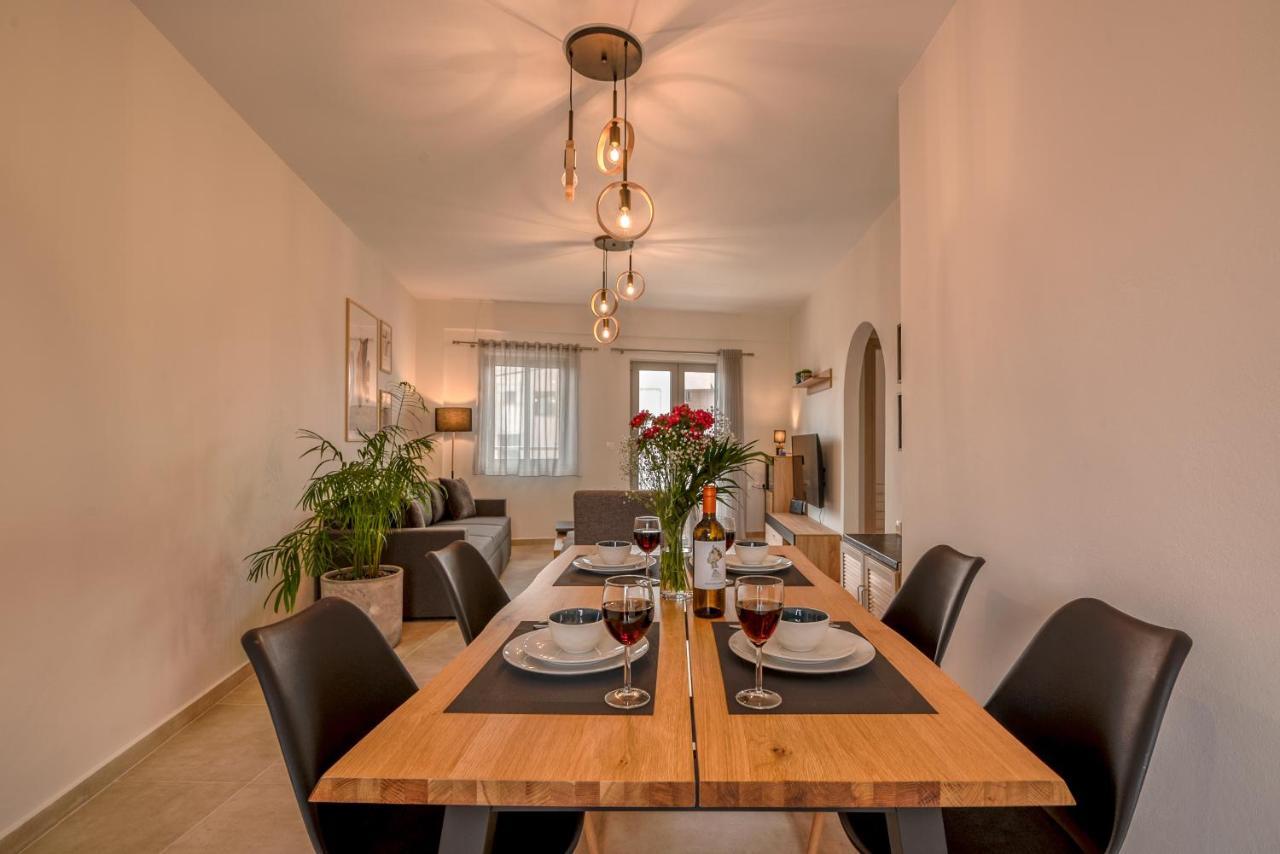 Apartamento Romanza Kavros Paralia Kourna Exterior foto