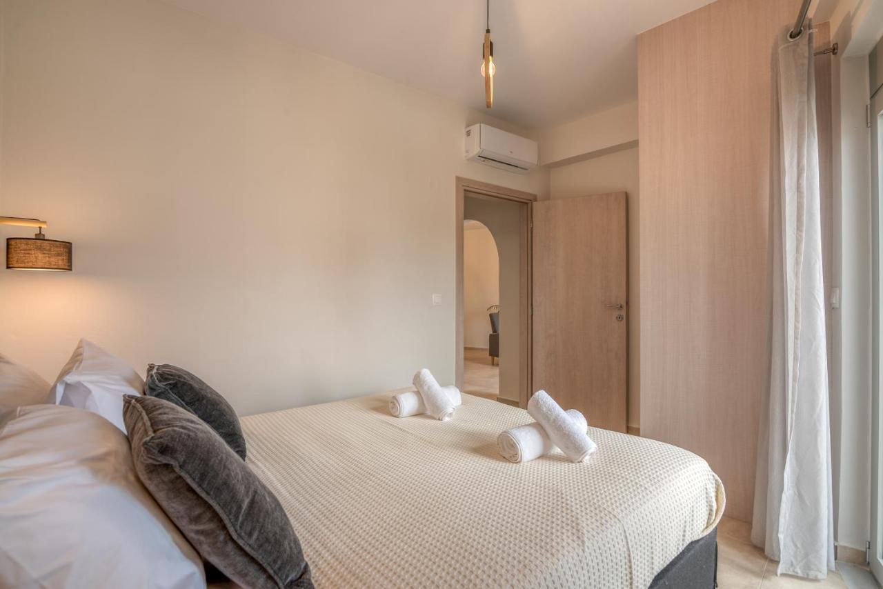 Apartamento Romanza Kavros Paralia Kourna Exterior foto