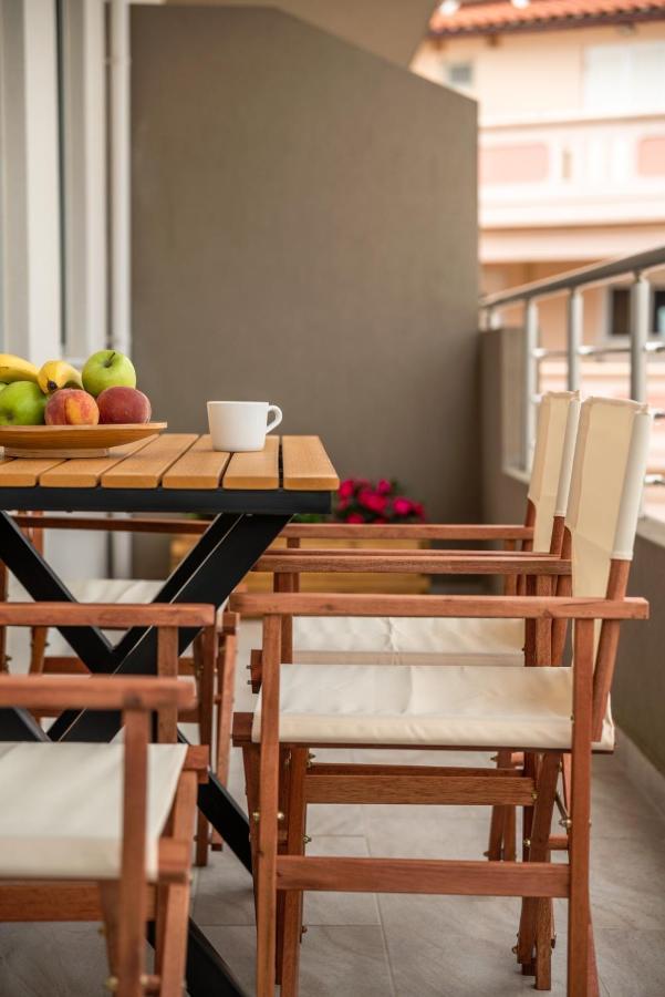 Apartamento Romanza Kavros Paralia Kourna Exterior foto