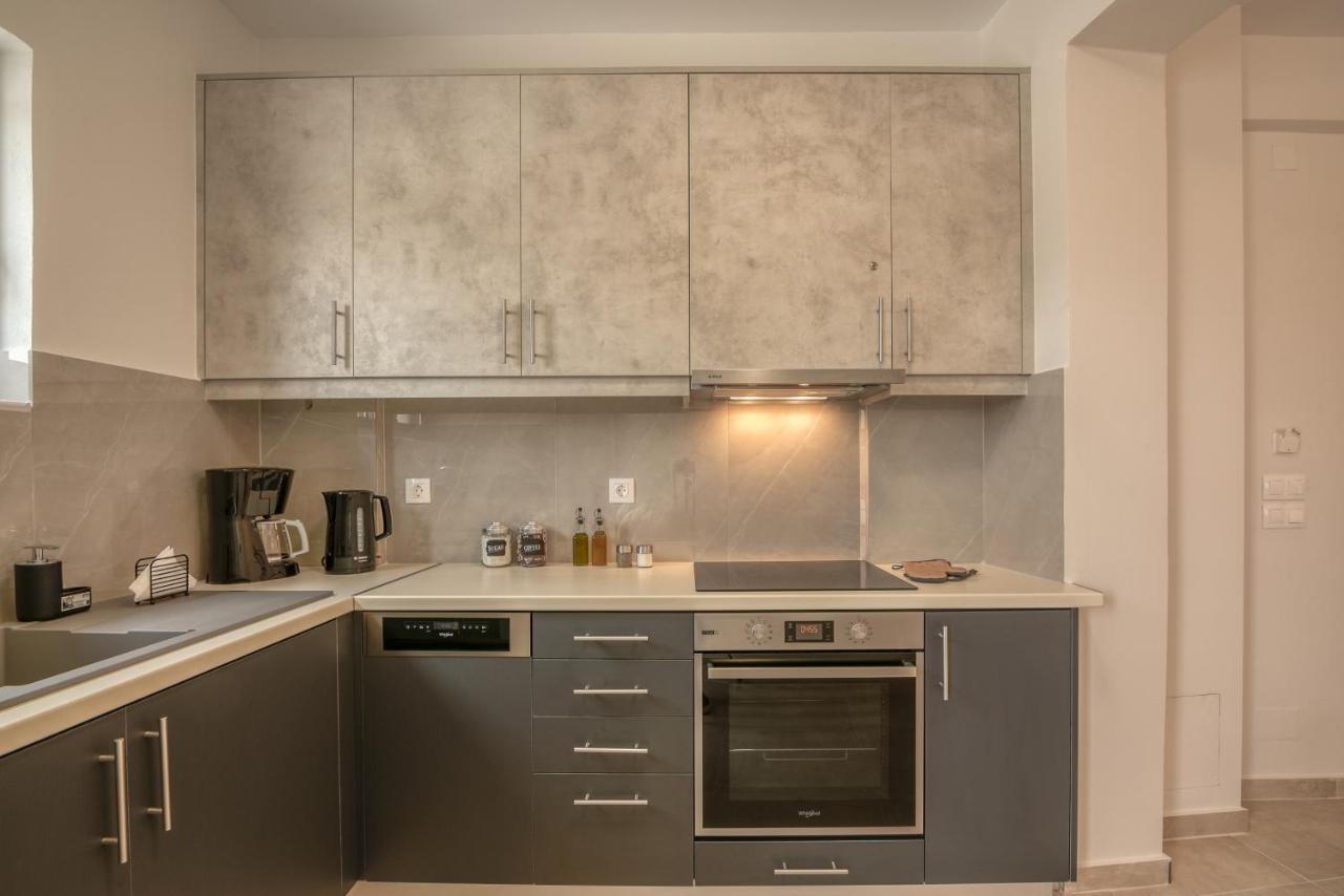 Apartamento Romanza Kavros Paralia Kourna Exterior foto