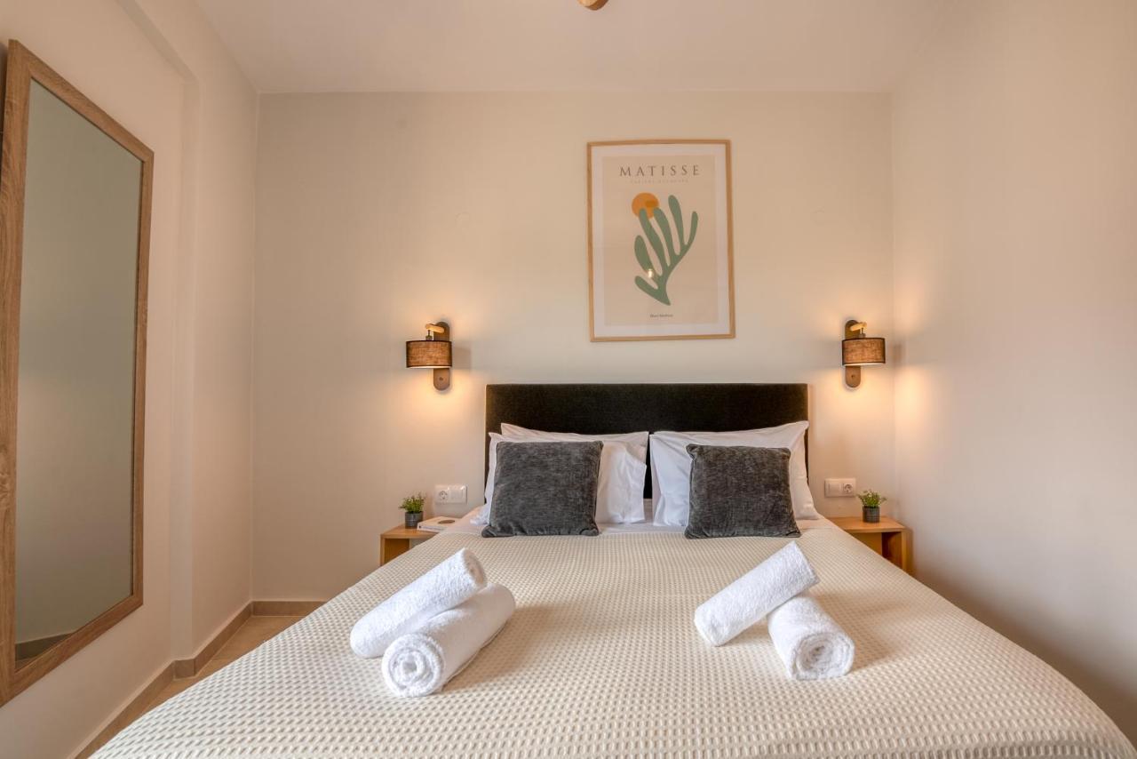 Apartamento Romanza Kavros Paralia Kourna Exterior foto