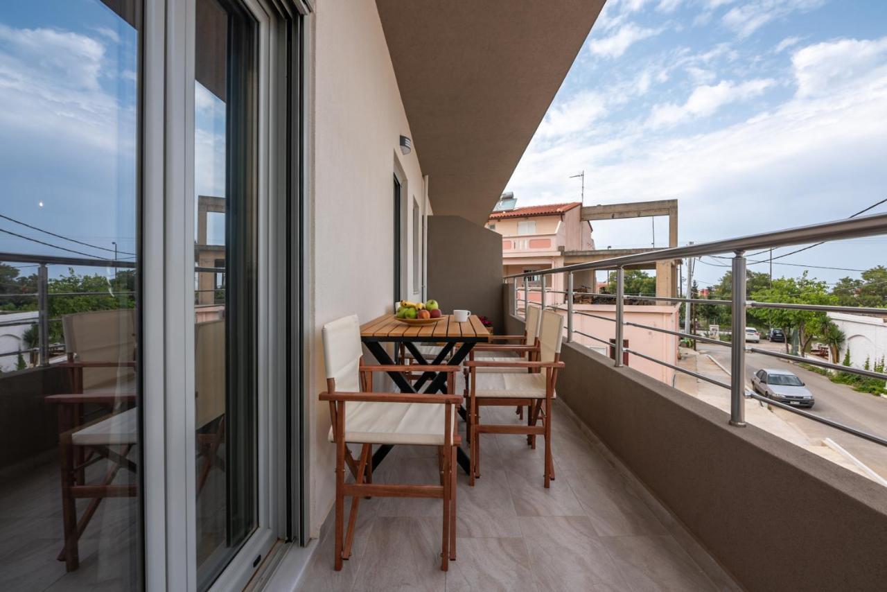 Apartamento Romanza Kavros Paralia Kourna Exterior foto