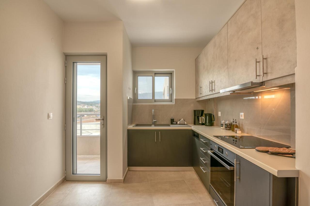 Apartamento Romanza Kavros Paralia Kourna Exterior foto